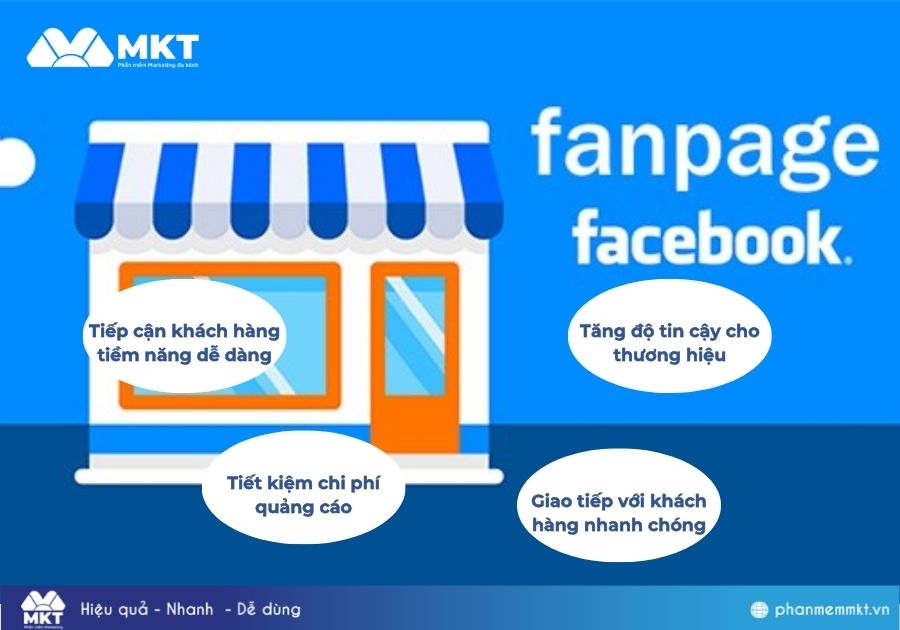 Những lợi ích khi tạo Fanpage bán hàng online