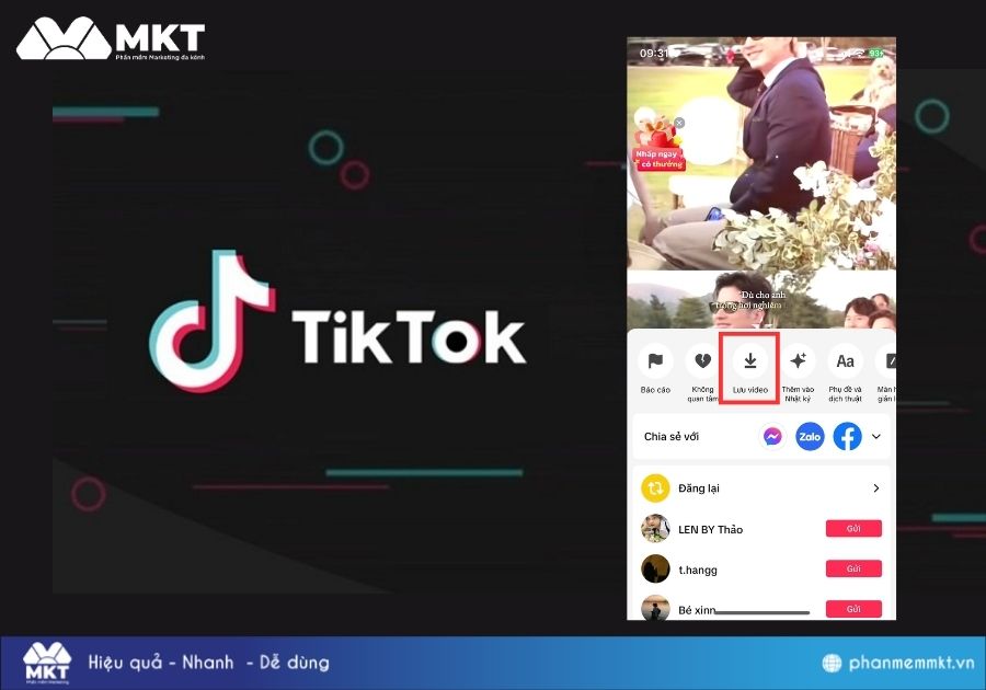 Cách tải video Tiktok về điện thoại đơn giản