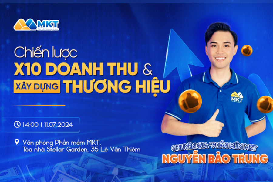 Sự Kiện Đào Tạo Chiến Lược Doanh Thu của Phần Mềm MKT