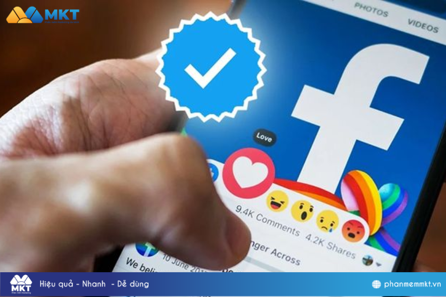 Làm sao có được dấu tích xanh trên Facebook