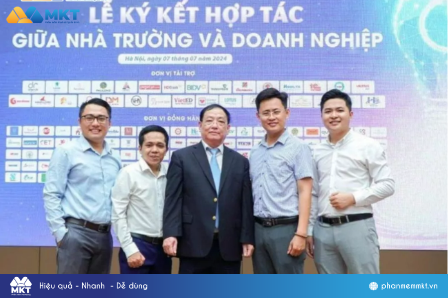 Ký Kết Hợp Tác Đặc Biệt Giữa Công ty CP Giải pháp MKT và Trường Đại học Hòa Bình