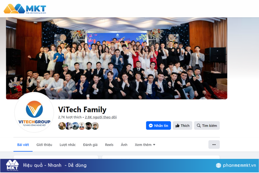 Cách đánh giá trên facebook