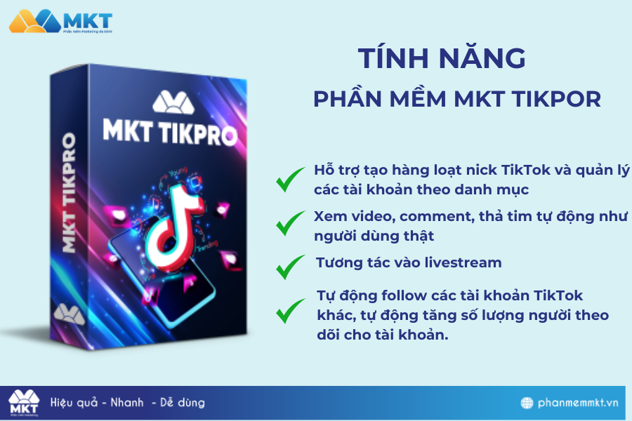 Cách tăng Follow Tikpro
