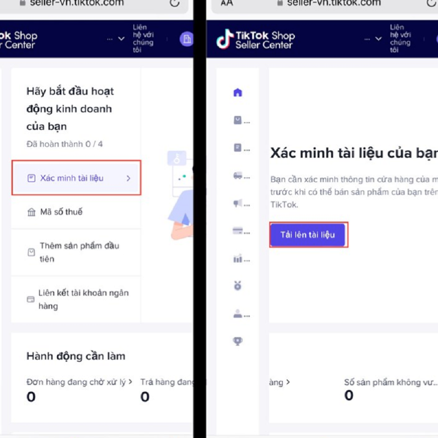 đăng ký bán hàng trên tiktok