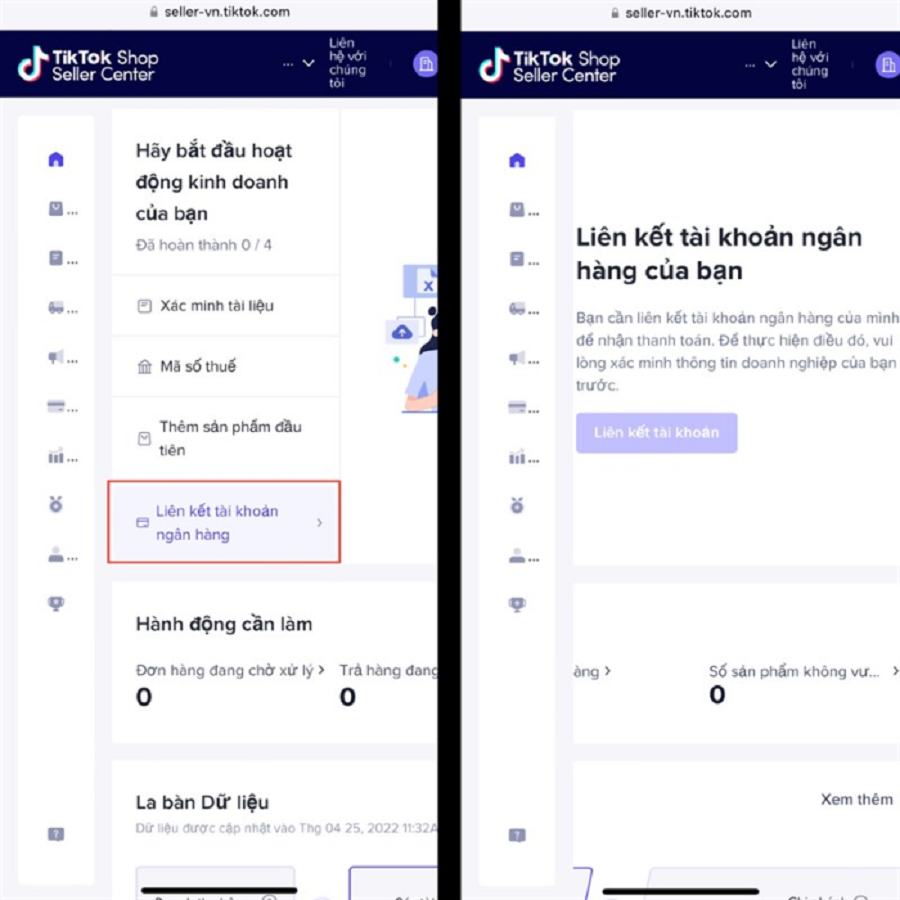 đăng ký bán hàng trên tiktok
