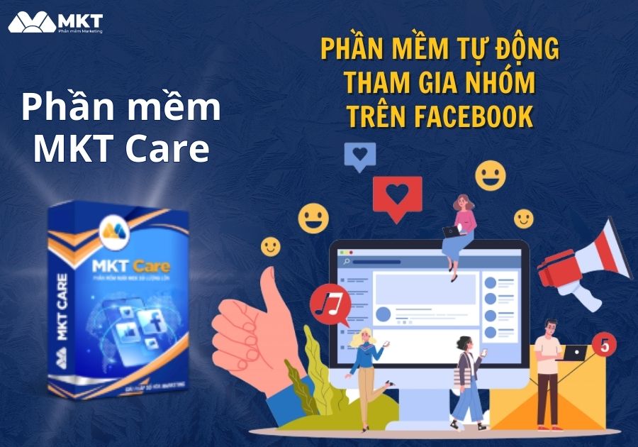 Hướng dẫn auto comment Facebook hàng loạt trên phần mềm MKT Care