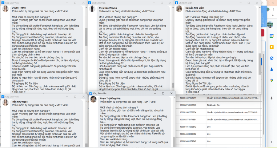 Hướng dẫn auto comment Facebook bằng MKT Care