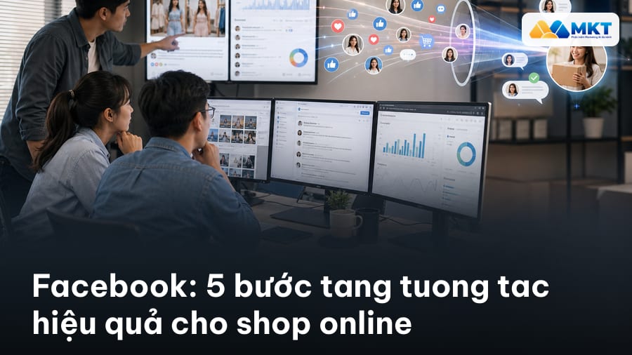 Biểu đồ mạng xã hội với biểu tượng lượt thích và bình luận minh họa cách tăng tương tác